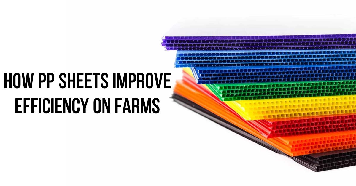 How PP Sheets Improve Efficiency on Farms
