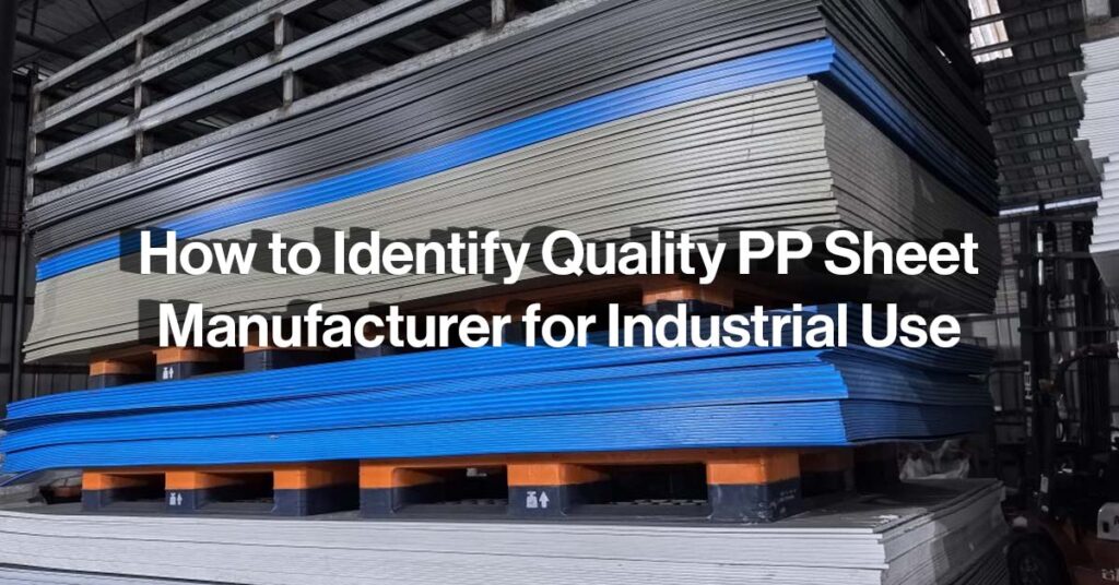 PP Sheet manufacturers