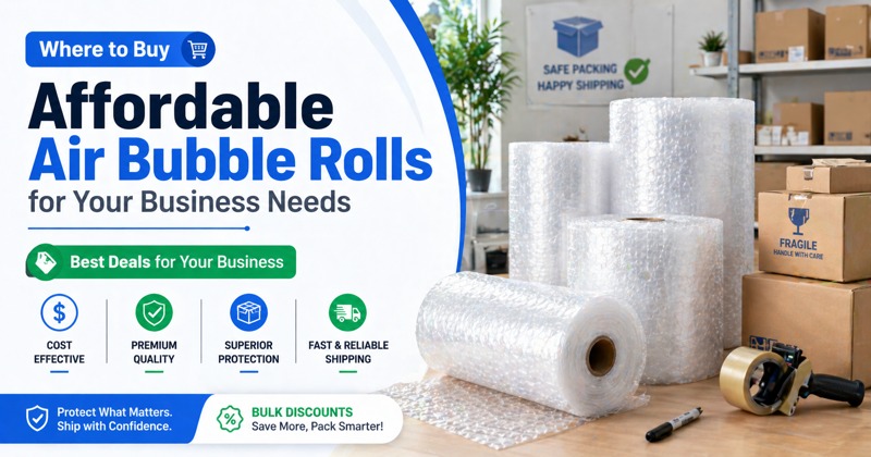 Where to Buy Affordable Air Bubble Rolls for Your Business Needs