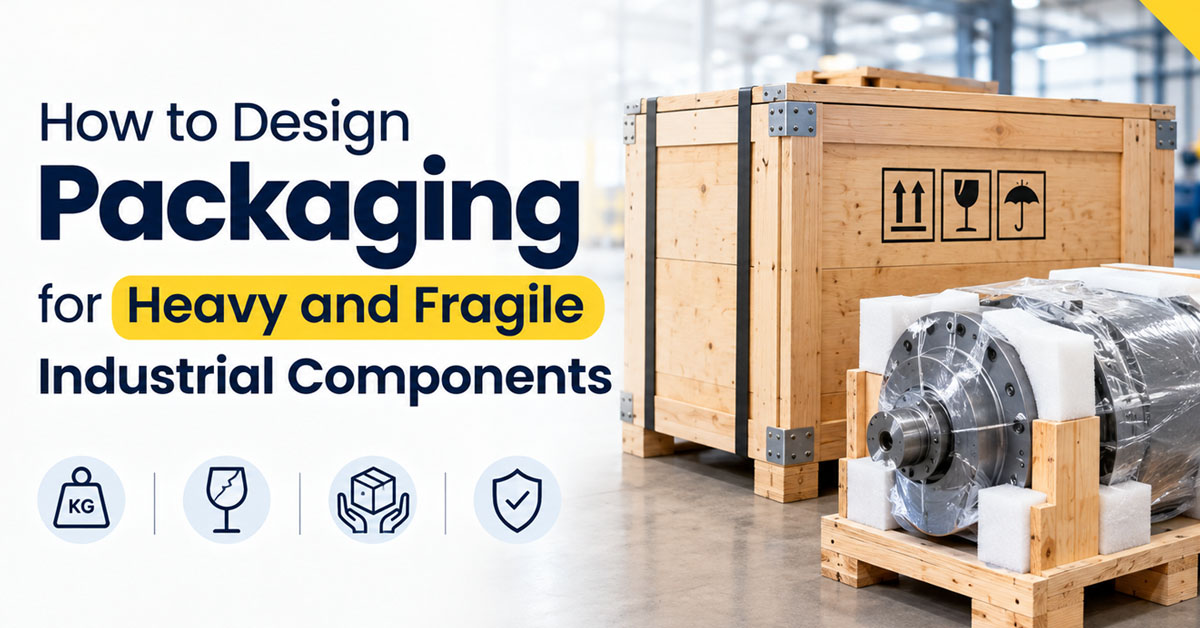 How to Design Packaging for Heavy and Fragile Industrial Components